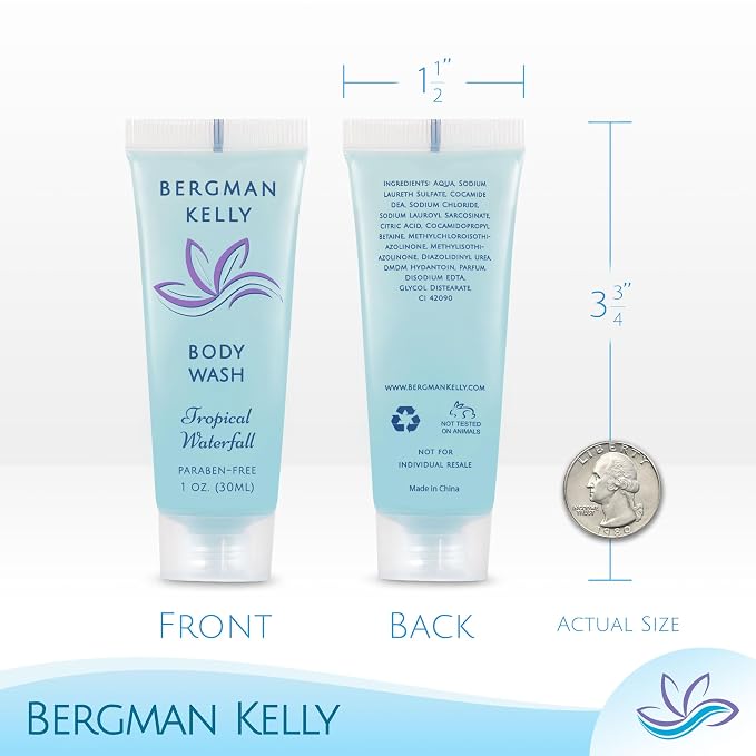 BERGMAN KELLY Travel Size Body Wash, Delight Your Guests - Image 3