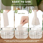 Natural Loofah Body Scrubber Sponge, Spa & Shower Use - Image 6