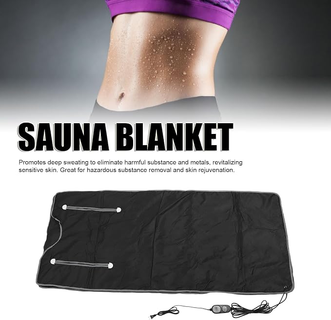TOPINCN Infrared Sauna Blanket, Portable Personal Sauna Body Detox Wrap - Image 5