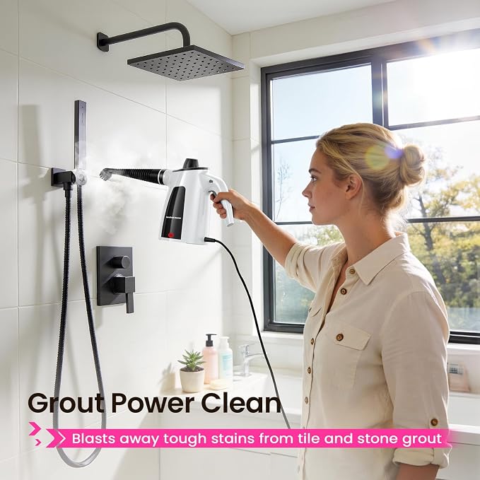 LABIGO Steam Cleaner, Pressurized Handheld Multi-Surface Natural Steam Cleaner - Image 8