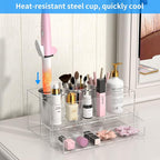 NIUBEE Hair Tool Organizer, Bathroom Countertop Blow Dryer Holder, Vanity Caddy - Image 2