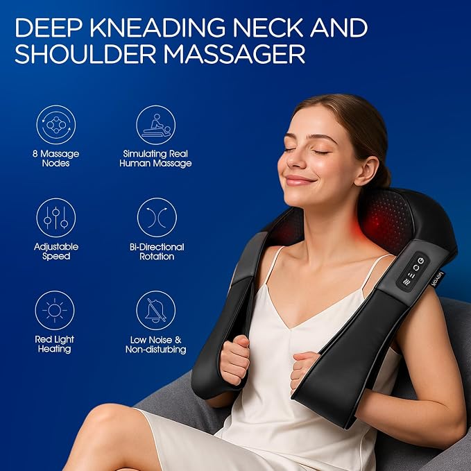 VOYOR-HEALTH Shiatsu Neck and Back Massager - Image 2