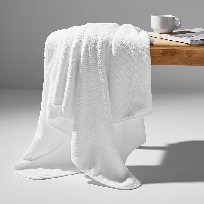 REDKISS Ultra Soft 6 Piece Towel Set, Premium White Towels - Image 6