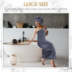 Peryiter Oversized Bath Towels Set of 6 - Image 5