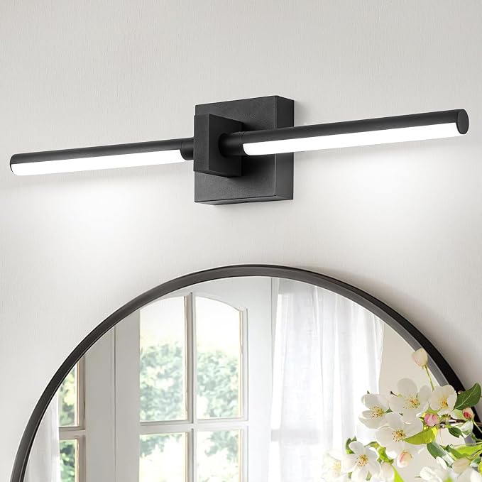 EDISLIVE Modern Dimmable LED Vanity Light 360° Rotatable Bathroom Vanity Wall by EDISLIVE