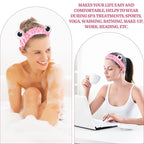 Jowmoy Rose Red Frog Eye Elastic Headband - Image 7