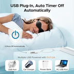 Ezona Heated Eye Mask, Warm Eye Compress Mask - Image 6