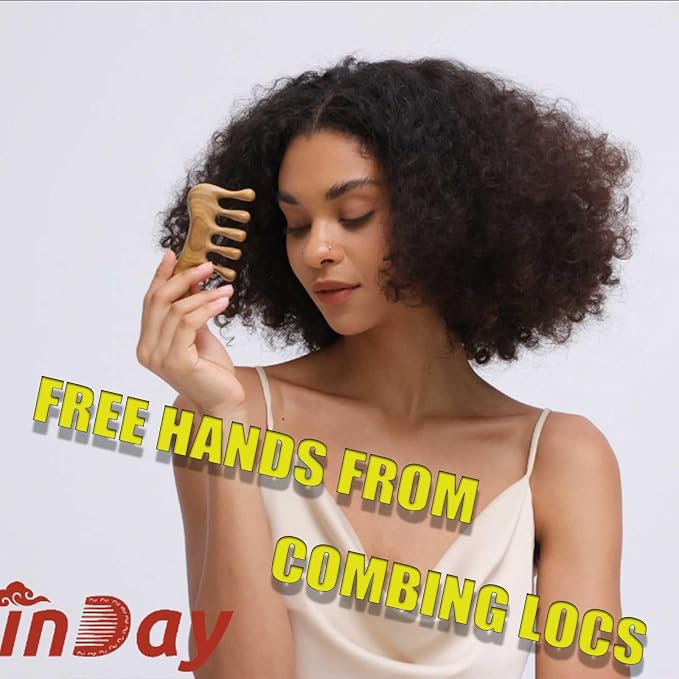 Wooden Loc Comb - Image 3