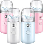 Mudder 4 Pcs Nano Facial Mister Handy Nano Mist Sprayer 30ml Visual Water Tank by Mudder
