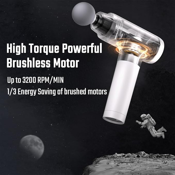 cotsoco Massage Gun Deep Tissue, Muscle Massage Gun Back Massager - Image 5
