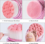 Face Brush 2 in 1, Facial Cleansing Exfoliating Brush - Image 3