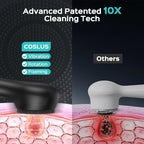 COSLUS FBS03 Face Scrubber Facial Cleansing Brush: 2 in 1 Spin and Vibration - Image 3