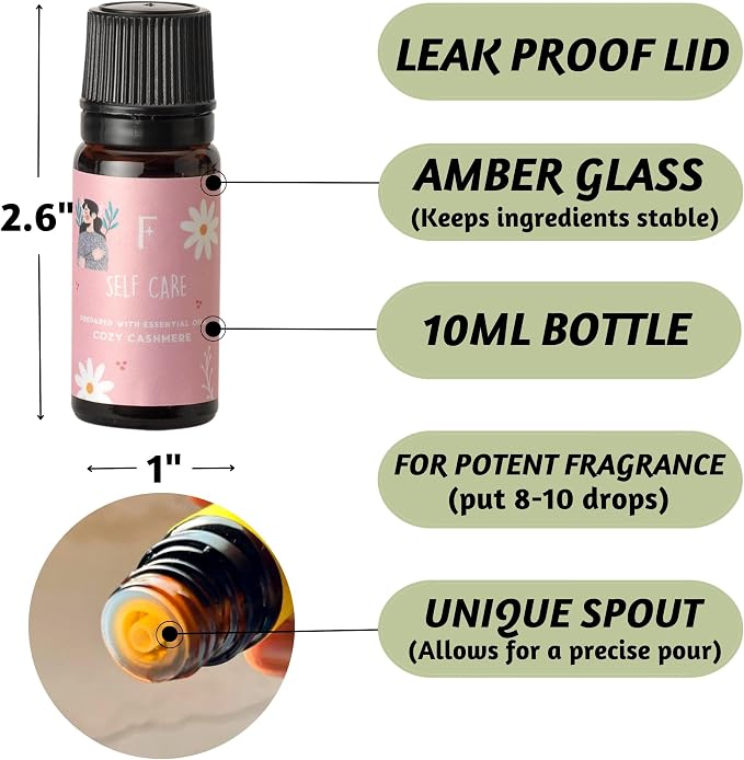 Folkulture Essential Oils Set | 6 Relaxing Fragrance Oils - Image 5