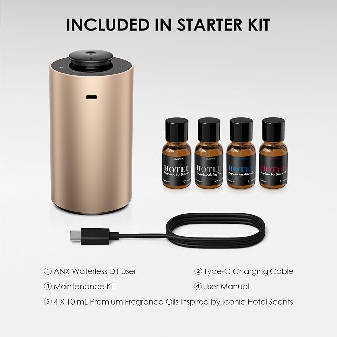 Airversa Waterless Essential Oil Diffuser Starter Kit - Image 6