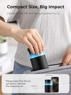 Waterless Diffuser for Essential Oil: Mini Battery Scent Diffuser for - Image 6
