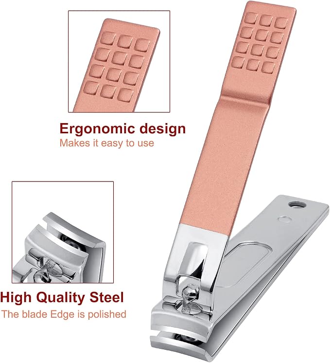 Manicure Set, ewinever 26PCS Professional Pedicure Kit Stainless Steel Nail - Image 6