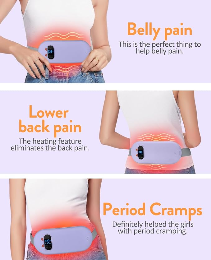 Portable Heating Pad for Period Cramps: Cordless Menstrual Heating Pad - Image 3