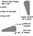Turbie Twist 2-Pack Microfiber Hair Towel - Image 8