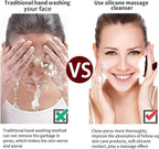 Silicone Face Scrubber for Men Facial Cleansing Brush Silicone Face Wash Brush - Image 5