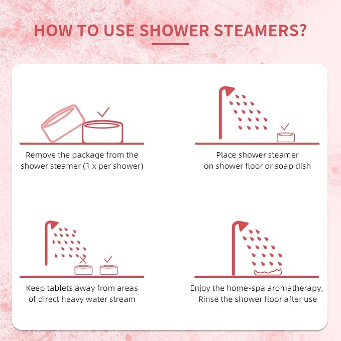 MR MIRYE Shower Steamers Aromatherapy, Valentine's Day Gift - Image 7