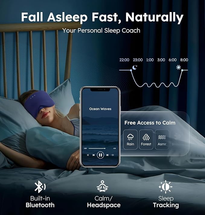 Luxury Bluetooth 5.4 Sleep Mask - Image 6