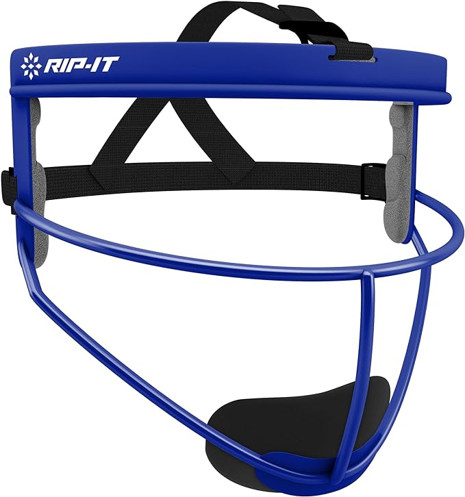 RIP-IT Original Defense Softball Face Mask, Lightweight, Protective Fielder's by RIP-IT