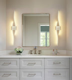 Joossnwell Brushed Nickel Vanity Light - Image 5