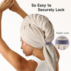 Umisleep Microfiber Hair Towel - Image 2