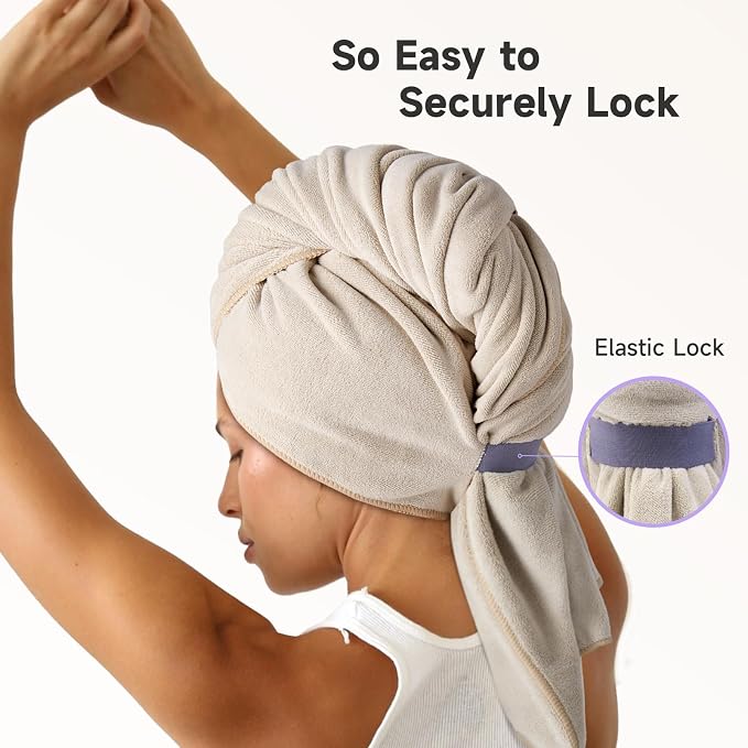 Umisleep Microfiber Hair Towel - Image 2