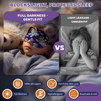 Kids Silk Sleep Mask: 100% Mulberry Silk Eye Mask - Image 4