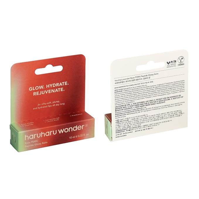 haruharu wonder Rose PDRN Peptide Glowy Balm, Instant Moisture, Repairs Dry - Image 10