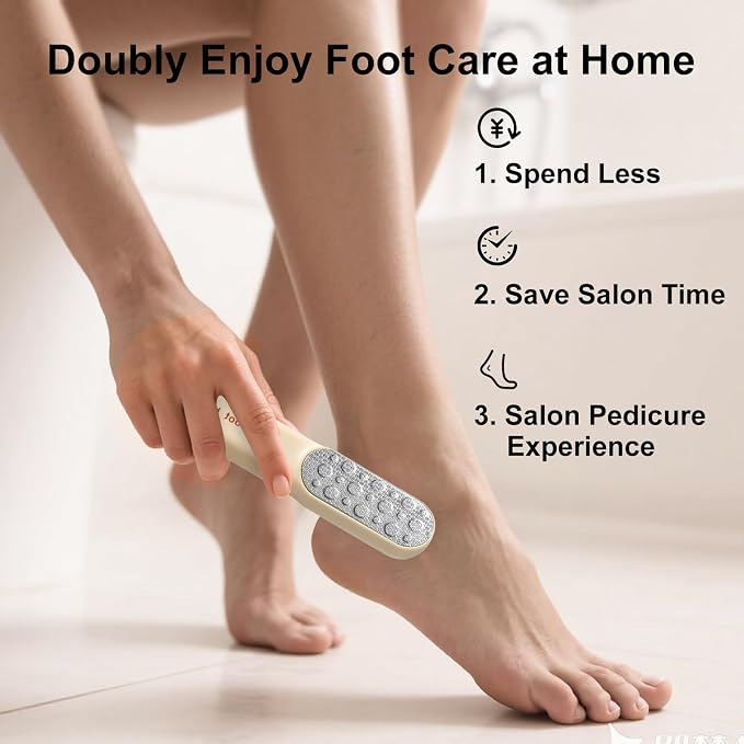 Double-Sided Stainless Steel Foot File, Foot Callus Remover & Foot Scrubber - Image 5
