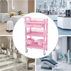 Salon Storage Cart, 3 Tier Rolling Beauty Organizer - Image 8