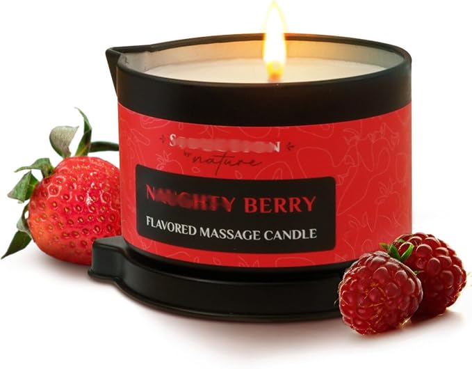 SbN Massage Oil Candle for Relaxation & Home SPA by SeductionbyNature