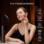 ZDEER LED Red Light Therapy for Face & Neck Massager Facial Care Device – - Image 2