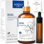 HIQILI Basil Essential Oil, 100% Pure & Natural, Diffuser in Bedroom, Mediation by HIQILI