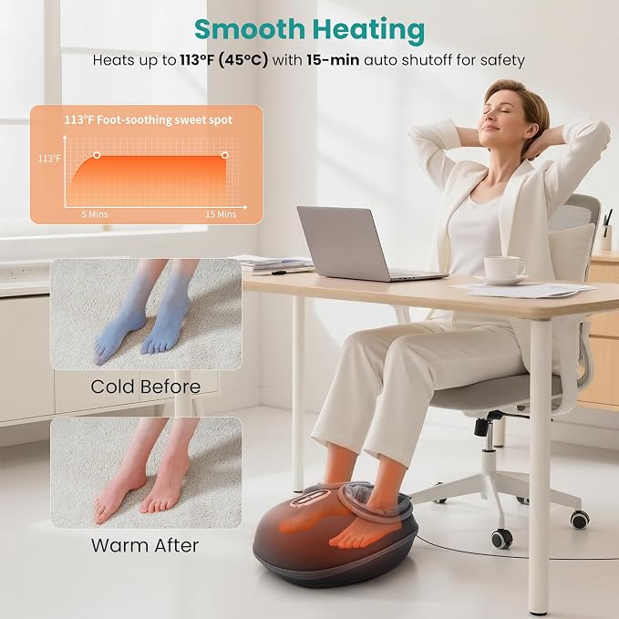 Nekteck Shiatsu Foot Massager - Image 2