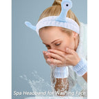 VELSCRUN Spa Headband, Makeup Face Wash Skincare Headbands, Stuff - Image 2