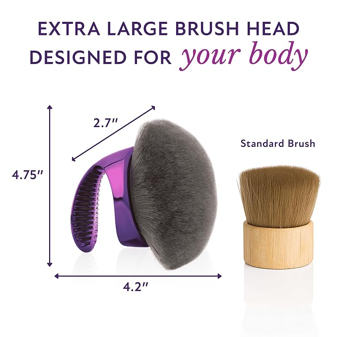 Westmore Beauty Blend & Blur Body Kabuki Brush & Self Tanner Brush - Image 7