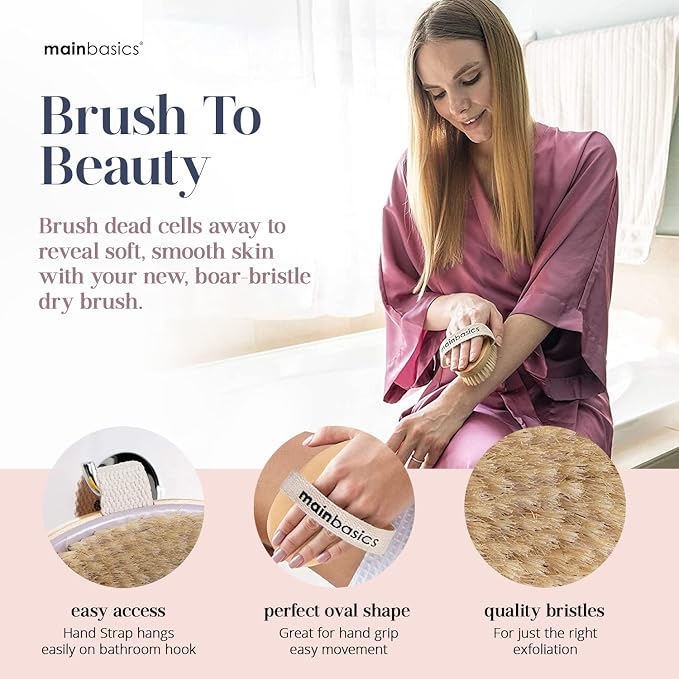 MainBasics Dry Brushing Body Brush - Image 6
