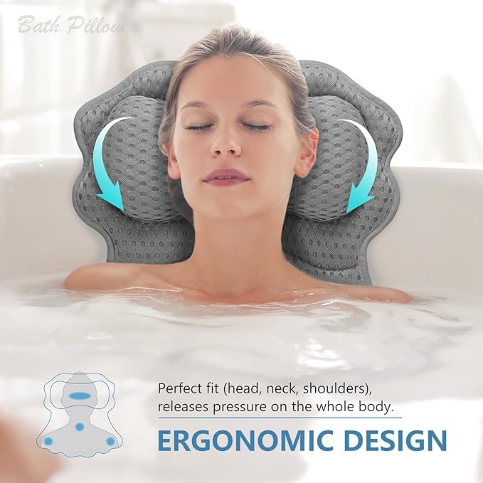SetSail Bath Pillow, Relaxing Bath Pillows - Image 2