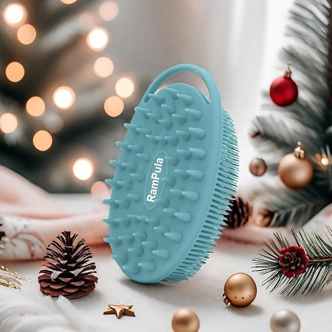 RamPula Silicone Body Scrubber, Silicone Loofah, Quick-Dry Exfoliating Body - Image 7