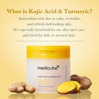 medicube Toner Pads Kojic Acid Turmeric Clarifying Toner Pad - Image 3