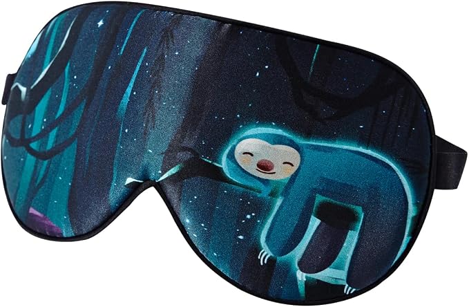 Alaska Bear Mulberry Silk Sleep Mask Luxury Cool and Lustrous Eye Cover - Image 4