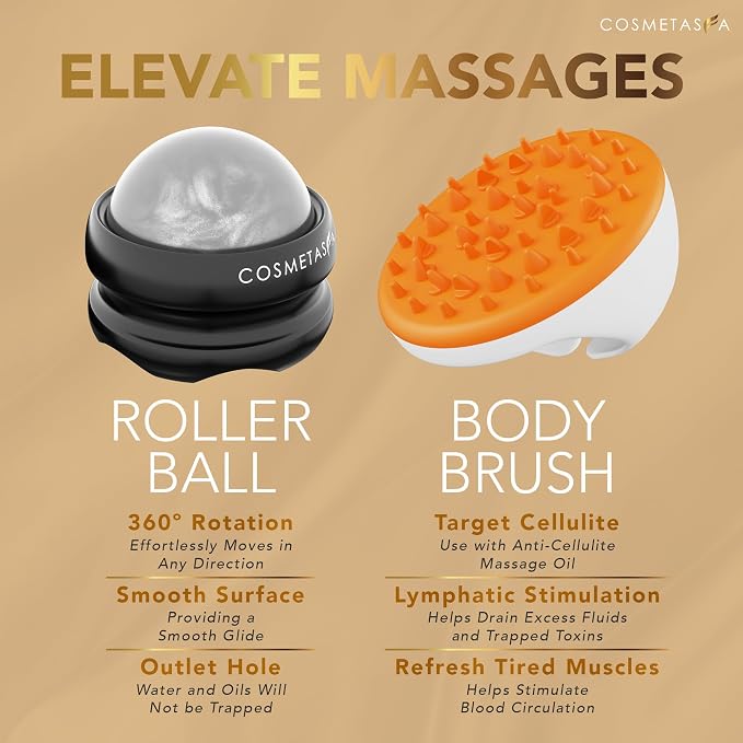 Cosmetasa Body Massage Oil Therapy Kit – Arnica & Lavender Oil - Image 6
