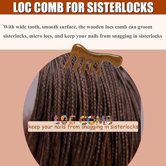 Wooden Loc Comb - Image 5