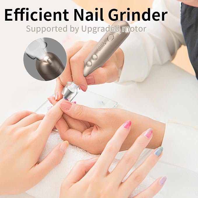 Manicure Pedicure Kit, Professional Nail Grinder - Image 5
