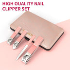 ZIZZON Travel Mini Manicure Set Nail Clipper Set 10 in 1 Stainless Steel - Image 2