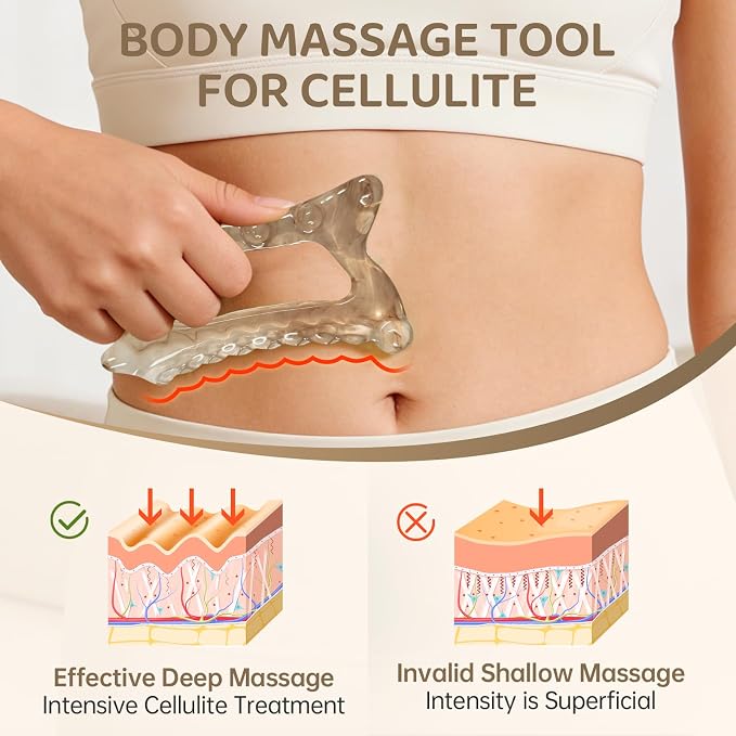 6-in-1 Resin Body Gua Sha Facial Tools - Image 5