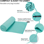 Rainleaf Microfiber Towel Perfect Travel & Gym & Camping Towel. Quick Dry - Image 3